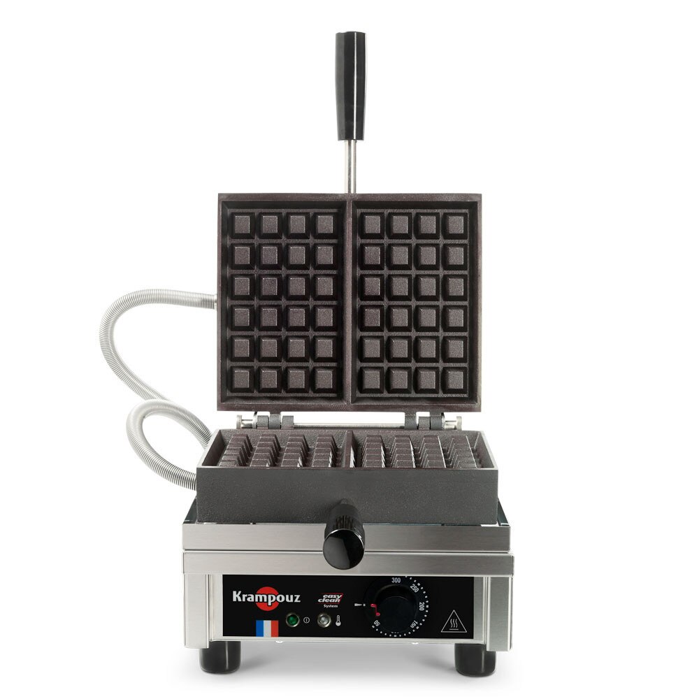 Krampouz 90 Degree Waffle Maker - 4x6 Brussels